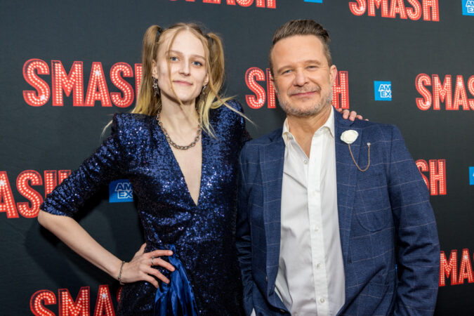 Smash Broadway Opening Night 2025 Daisy Chase and Will Chase HR