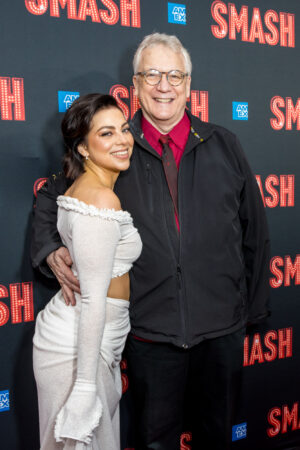 Smash Broadway Opening Night 2025 Krysta Rodriguez and Rick Elice HR