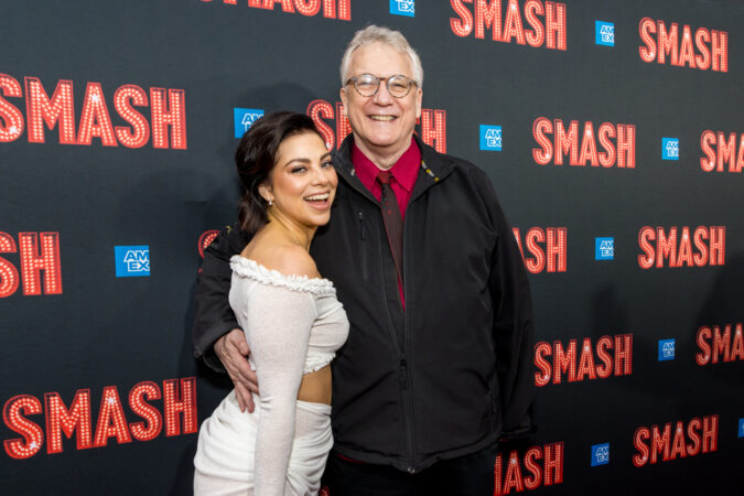 Smash Broadway Opening Night 2025 Krysta Rodriguez and Rick Elice HR
