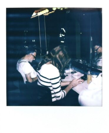 Prince Faggot Off-Broadway Backstage Polaroids 2025 John McCrea and Rachel Crowl HR