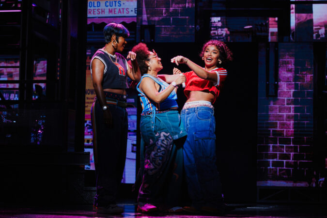 Hell's Kitchen Broadway Production Photos 2025 Vanessa Ferguson, Jackie Leon, and Amanda Reid HR