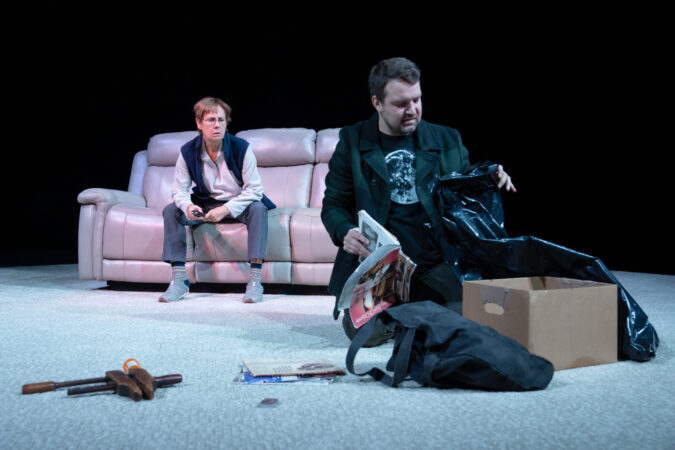 Little Bear Ridge Road Broadway Production Photos 2025 Laurie Metcalf and Micah Stock HR