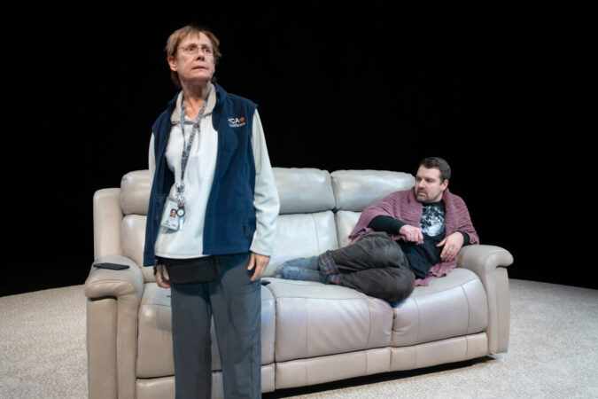 Little Bear Ridge Road Broadway Production Photos 2025 Laurie Metcalf and Micah Stock HR