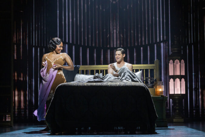 The Great Gatsby Broadway Production Photos 2025 Jeremy Jordan and Aisha Jackson HR