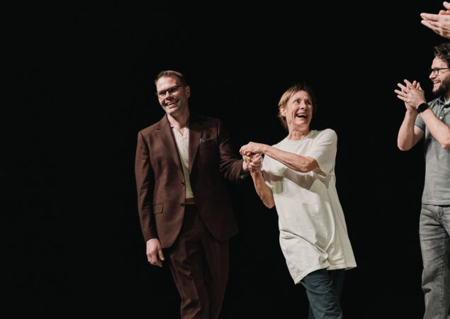 Little Bear Ridge Road Broadway Opening Night 2025 Samuel D. Hunter and Laurie Metcalf HR