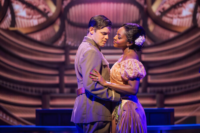 The Great Gatsby Broadway Production Photos 2025 Jeremy Jordan and Aisha Jackson HR