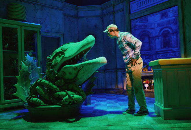 Little Shop of Horrors Off-Broadway Production Photos 2025 Thomas Doherty  HR