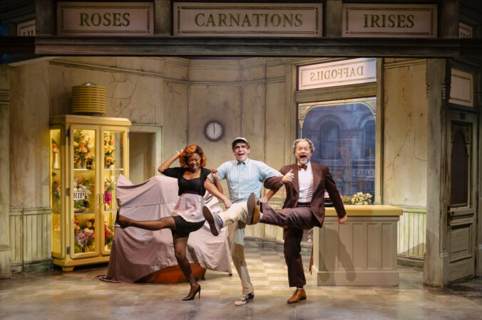 Little Shop of Horrors Off-Broadway Production Photos 2026 Joy Woods, Joshua Bassett, and Christopher Swan HR