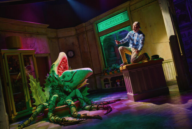 Little Shop of Horrors Off-Broadway Production Photos 2025 Thomas Doherty  HR