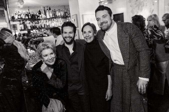 Little Bear Ridge Road Broadway Opening Night 2025 Meighan Gerachis, John Drea, Laurie Metcalf, and Micah Stock HR