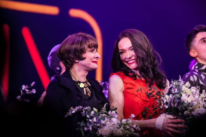 Company_Broadway_Opening Night_2021_Patti LuPone and Katrina Lenk_HR