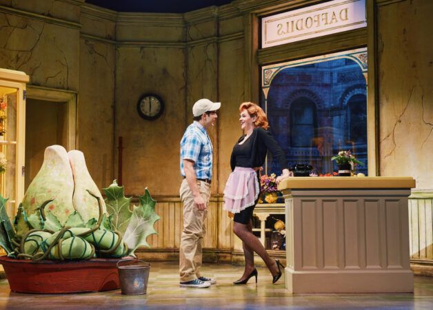 Little Shop of Horrors_Westside Theatre_Production Photos_2022_Skylar Astin and Tammy Blanchard_HR