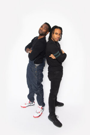 Tambo & Bones_Playwrights Horizons_Cast Portraits_2021_W. Tré Davis and Tyler Fauntleroy_HR