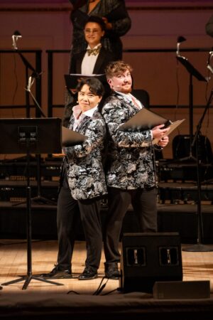 The Drowsy Chaperone Breaking The Binary Carnegie Hall Production Photos 2025 Futaba and Gio Coppola HR