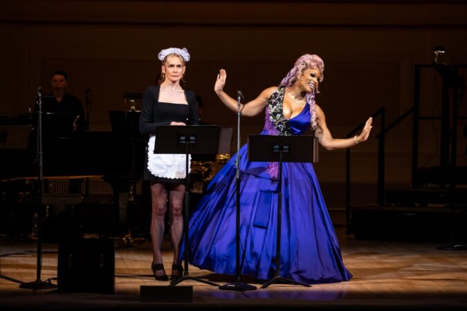 The Drowsy Chaperone Breaking The Binary Carnegie Hall Production Photos 2025 Joslyn Defree and Peppermint HR