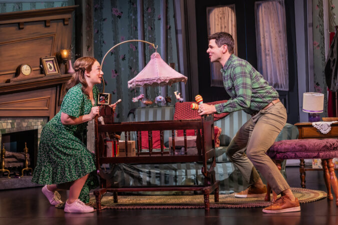 Beetlejuice Broadway Production Photos 2025 Megan McGinnis and Will Burton HR