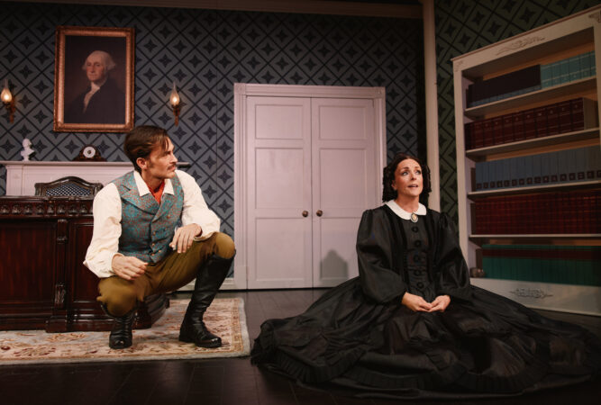 Oh Mary! Broadway Production Photos 2025 Cheyenne Jackson and Jane Krakowski HR
