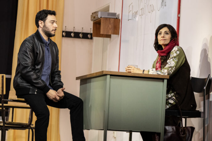 English Broadway Production Photos 2025 Hadi Tabbal and Marjan Neshat HR