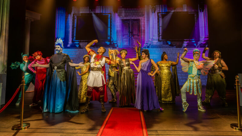 Foto de producción de Hercules Disney Cruise Line Destiny, hora 2025