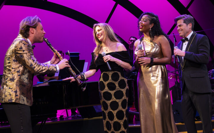 Going Bacharach: The Songs of an Icon Off-Broadway Production Photos 2026 Adrian Galante, Hilary Kole, Ta-Tynisa Wilson, John Pagano HR