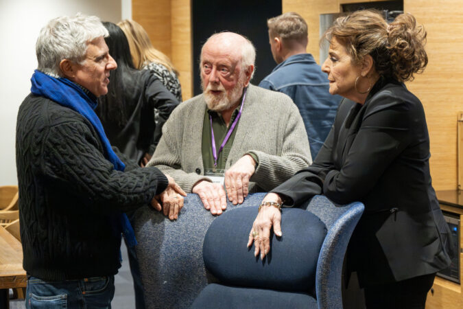 The Reservoir Atlantic Theater Company Rehearsal Photos 2026 Neil Pepe, Peter Maloney, and Caroline Aaron HR