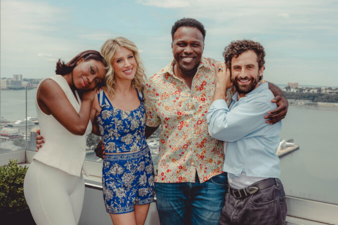 Ragtime Broadway October Feature 2025 Brandon Uranowitz, Caissie Levy, Joshua Henry, and Nichelle Lewis HR