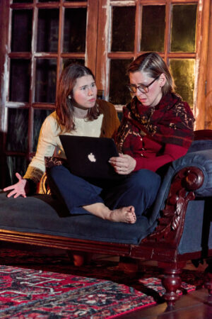 The Disappear Off Broadway Production Photos 2026 Anna Mirodin Miriam Silverman HR