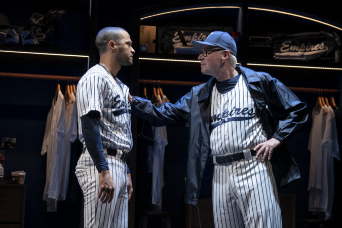 Take Me Out_Broadway_Production Photos_2022_Jesse Williams and Ken Marks_HR