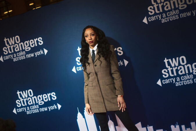 Two Strangers Carry a Cake Across New York Broadway 2025 Opening Night Christiani Pitts HR