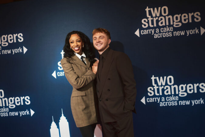 Two Strangers Carry a Cake Across New York Broadway 2025 Opening Night Christiani Pitts Sam Tutty HR 4