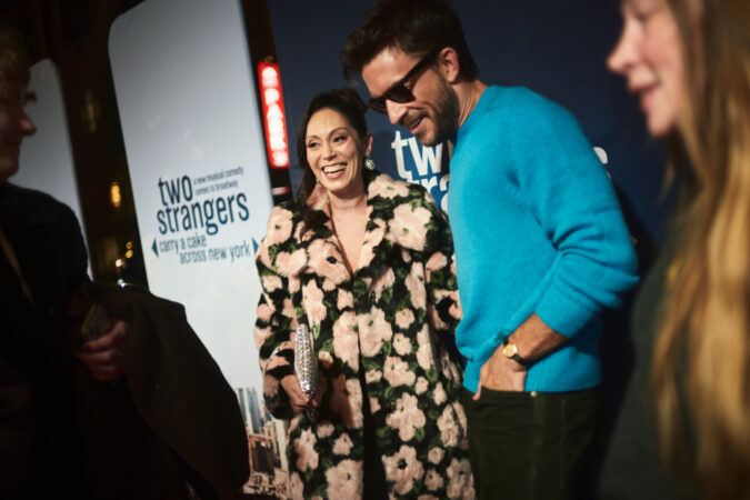 Two Strangers Carry a Cake Across New York Broadway 2025 Opening Night Claire Marie Hall Jonathan Bailey HR 2
