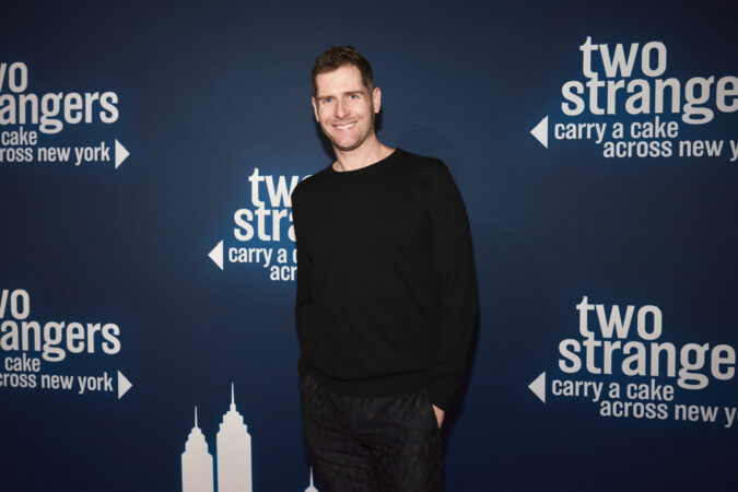 Two Strangers Carry a Cake Across New York Broadway 2025 Opening Night Rob Lake HR
