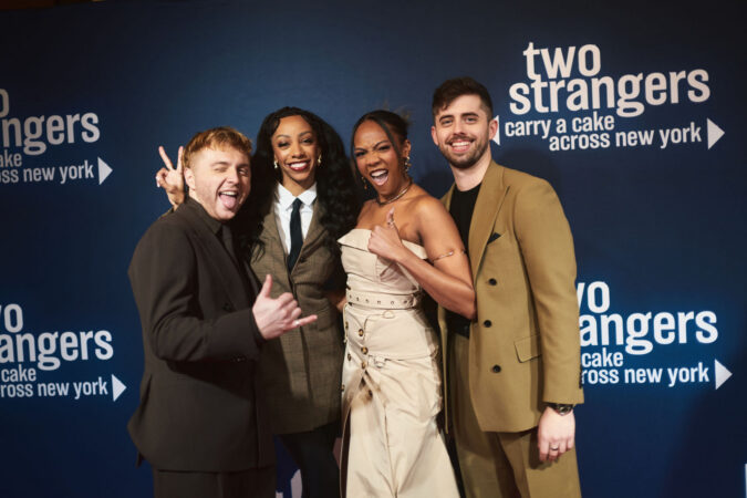 Two Strangers Carry a Cake Across New York Broadway 2025 Opening Night Sam Tutty Christiani Pitts Phoenix Best Vincent Michael
