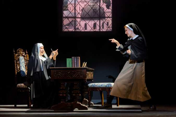 The Sound of Music National Tour Production Photos 2025 Christiane Noll and Cayleigh Capaldi HR