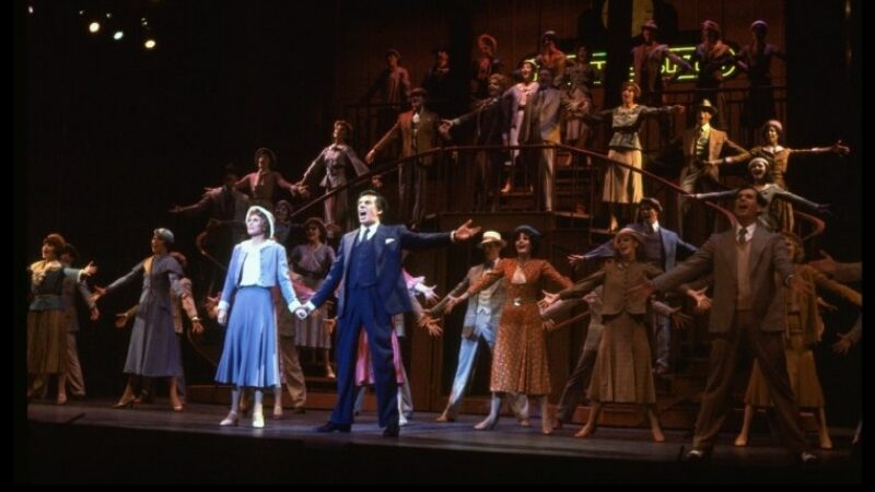 42nd Street_Broadway_Production Photos_1980_Wanda Richert, Jerry Orbach, and cast_HR