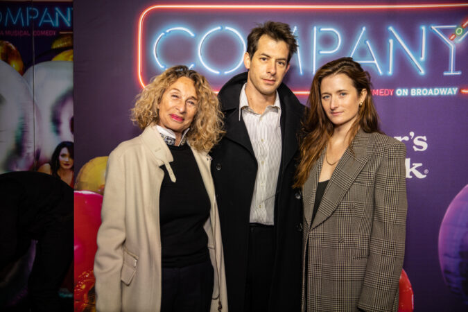 Company_Broadway_Opening Night_2021_Ann Dexter-Jones, Mark Ronson, and Grace Gummer_HR