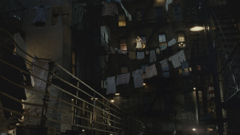 West Side Story_Film_Production Stills_2021_Ansel Elgort and Rachel Zegler_HR