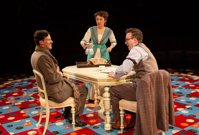 The Underpants_Old Globe_Production Photos_2019_Michael Bradley Cohen_Regina De Vera_Eddie Kaye Thomas_HR