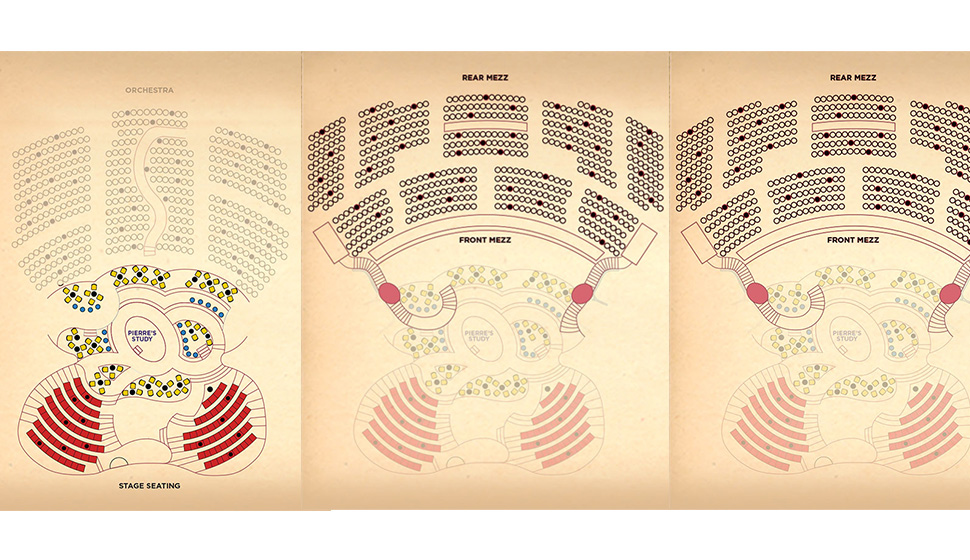 Great Comet Of 1812 Reveals Unique Seating Chart Playbill