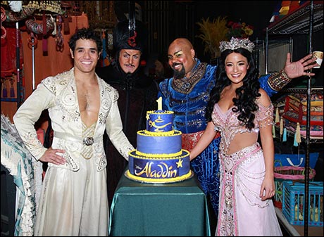 Disney's Aladdin Celebrates a Magical One Year Anniversary on Broadway ...