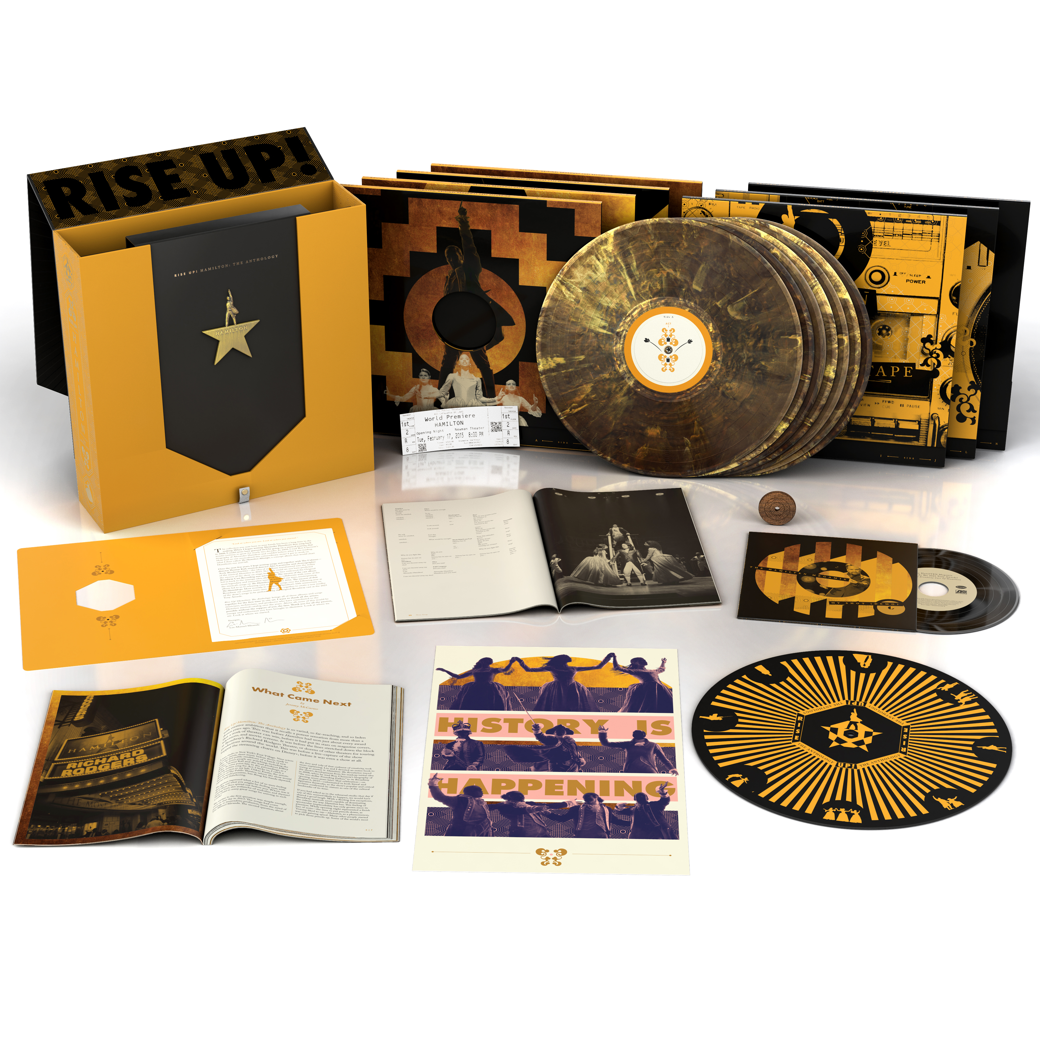 Exclusive: See Lin-Manuel Miranda Unbox the Hamilton 10th Anniversary ...