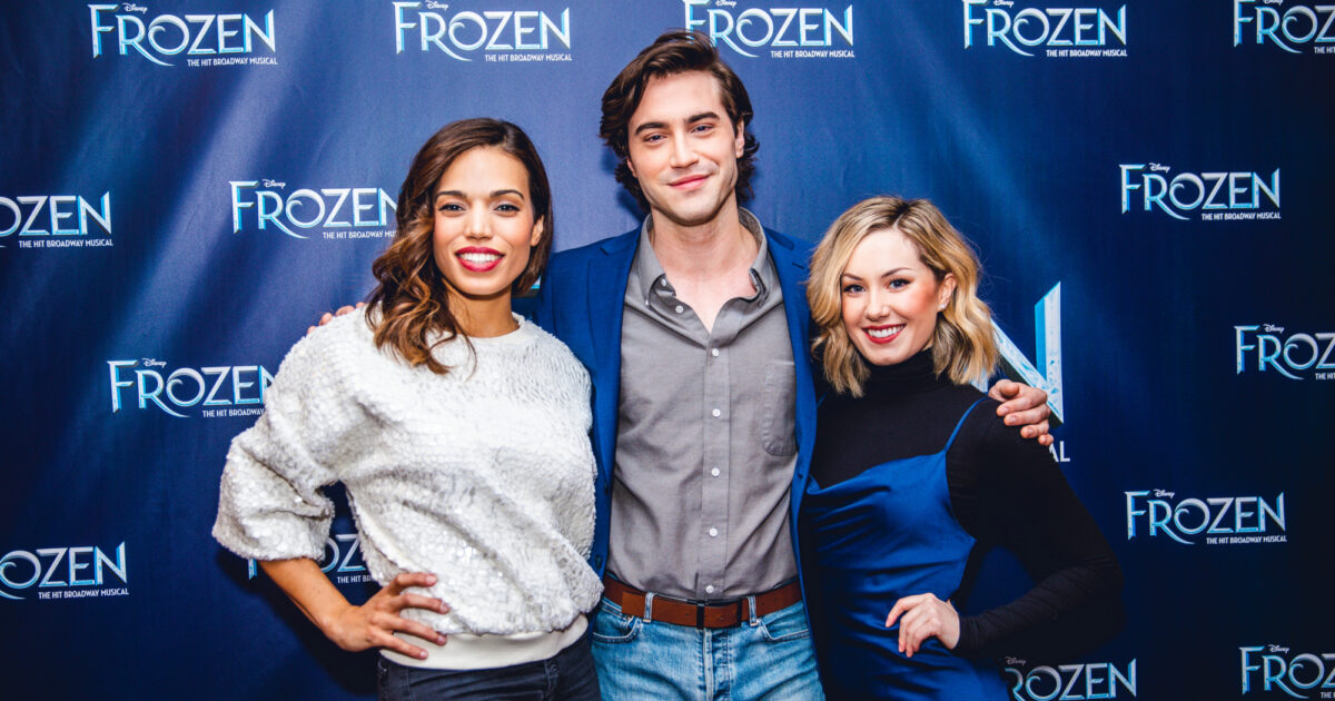 The New Stars of Frozen on Broadway Meet the Press | Playbill