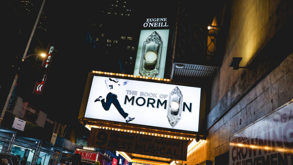 The Book of Mormon The Euegene O'Neill Theatre HR