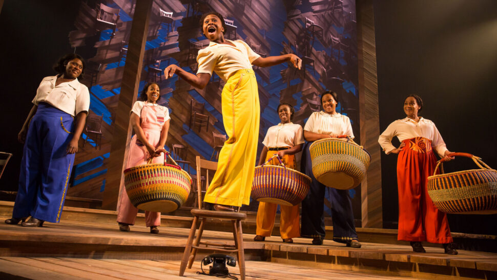The Color Purple Broadway Production Photos 2015 Danielle Brooks, Patrice Covington, Cynthia Erivo, Bre Jackson, Carrie Compere, and Rema Webb HR
