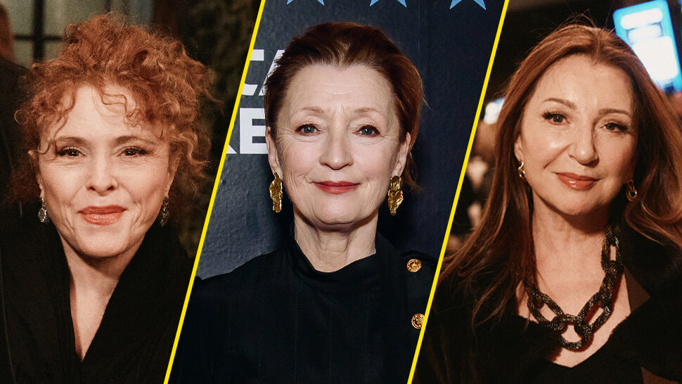 Bernadette Peters, Lesley Manville, and Donna Murphy HR