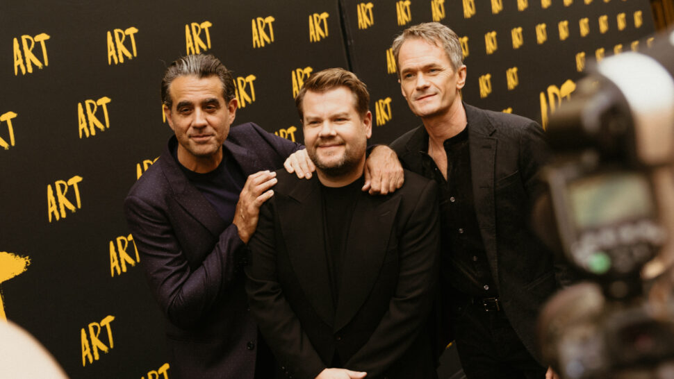 Art Broadway Opening Night 2025 Bobby Cannavale, James Corden, and Neil Patrick Harris HR