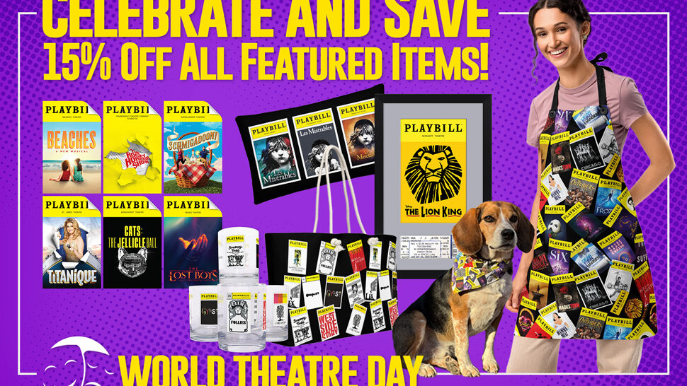 Playbill Store World Theatre Day