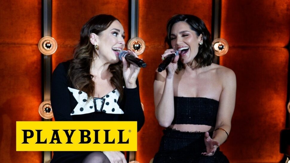 Beaches press day Jessica Vosk Kelli Barrett