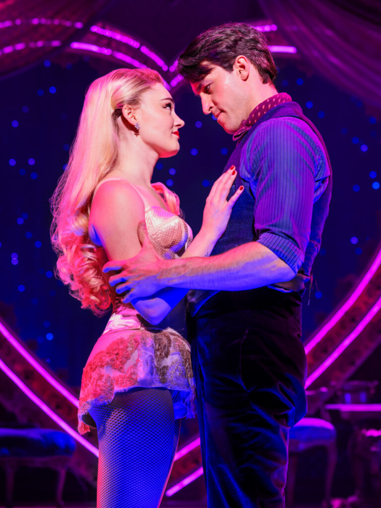 Moulin Rouge! Broadway Production Photos 2025 Meg Donnelly and Christian Douglas HR