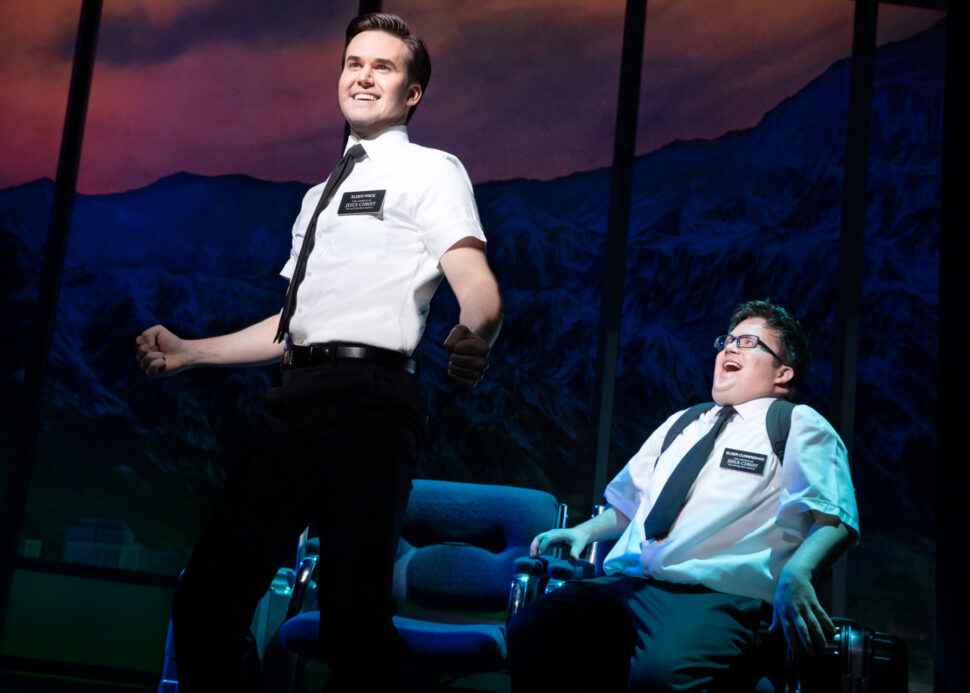 The Book of Mormon Broadway Production Photos 2023 Kevin Clay and ﻿Cody Jamison Strand HR